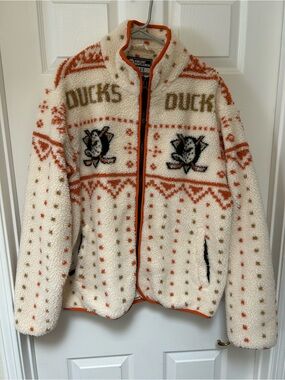 Anaheim Ducks X Violent Gentlemen Sherpa Jacket